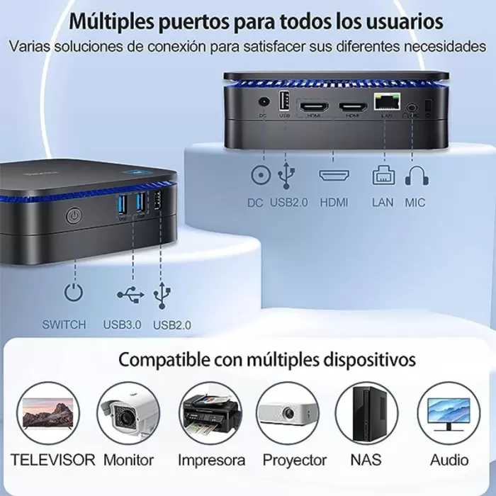 Conectividad y extras