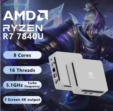 GenMachine — Ryzen 7 7840U