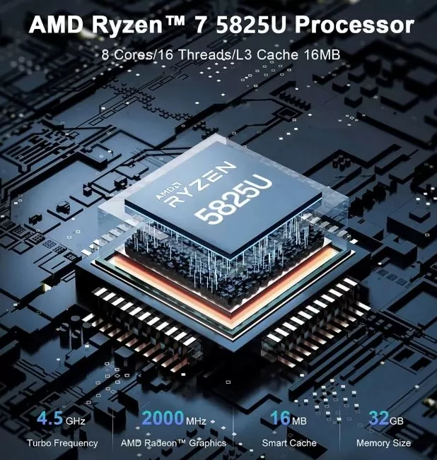 AMD Ryzen 7 5825U Specifications and Performance