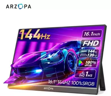 ARZOPA 16.1" 144Hz