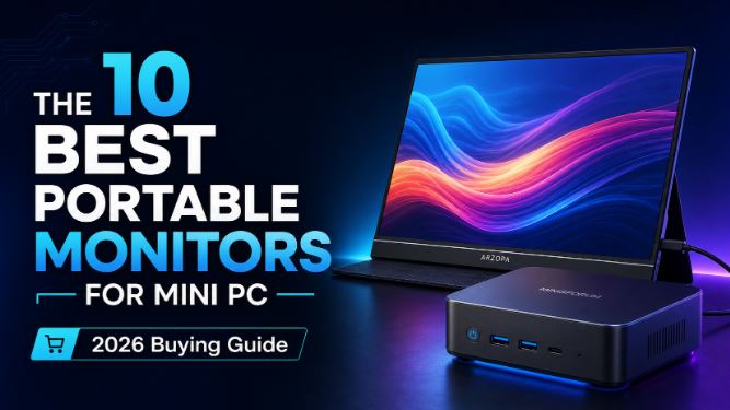 Best Portable Screens for Mini PCs 2026 | Comparison and Prices