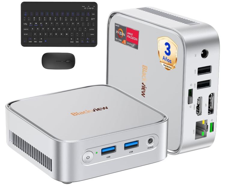 Blackview MP50 Review: Mini PC AMD Ryzen 5, Vega 8, 4K Dual & Win 11 Pro