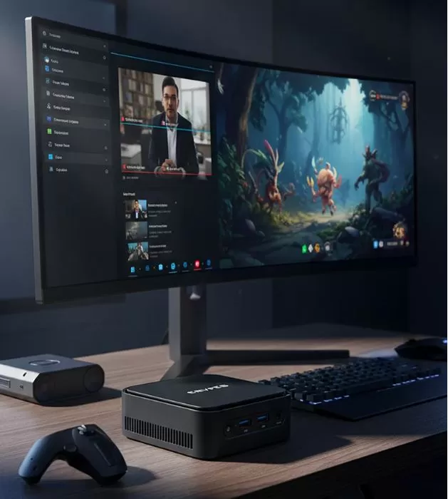 Ervpes E1 mini PC Display and Multimedia