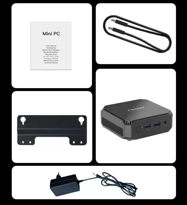 Unboxing e conteúdo da caixa do Firebat T2