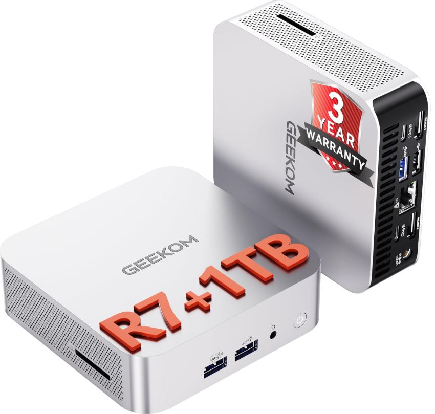 GEEKOM A8 Mini PC Review with AMD Ryzen 7 8745HS