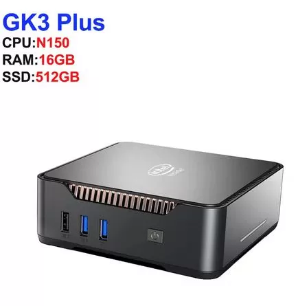 Gk3 mini PC 16GB RAM y SSD 512GB