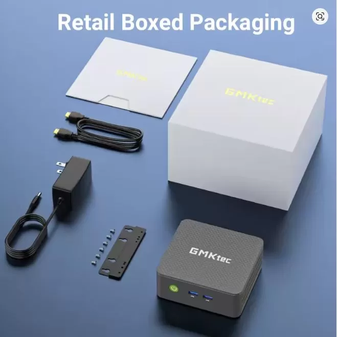 Inhalt der Gmktec G3 Pro Mini-PC-Box