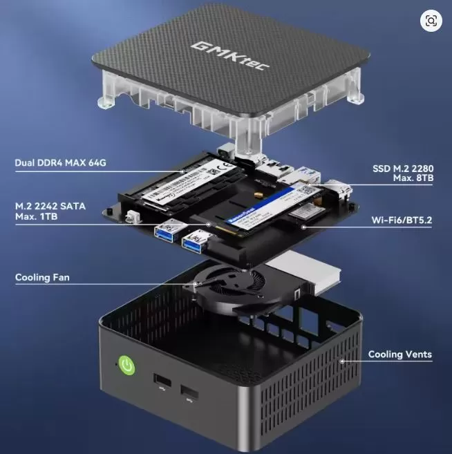 GMKtec G3 Pro Mini-PC Erweiterung und Upgrades