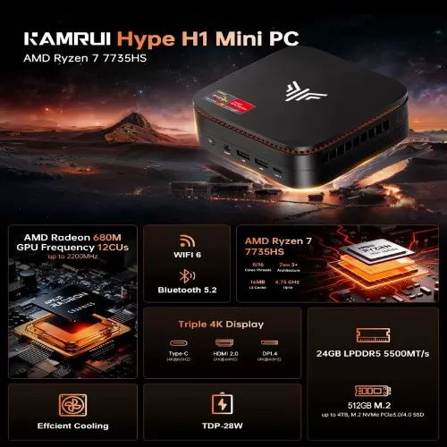 KAMRUI H1 Especificaciones