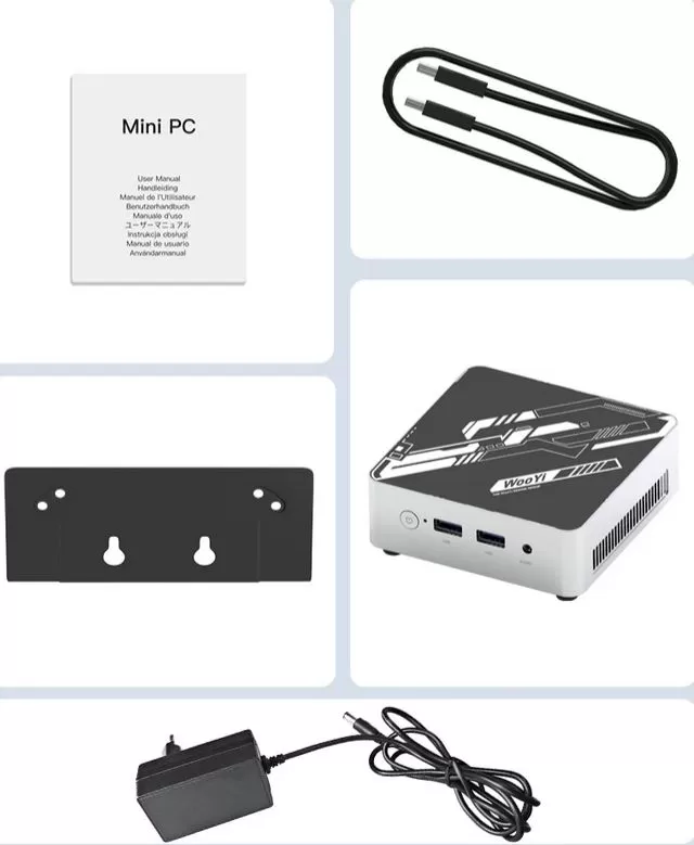 M1 mini PC Box Contents