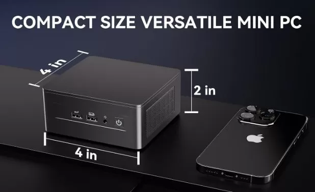 Dimensions of the Asus NUC 13 Pro