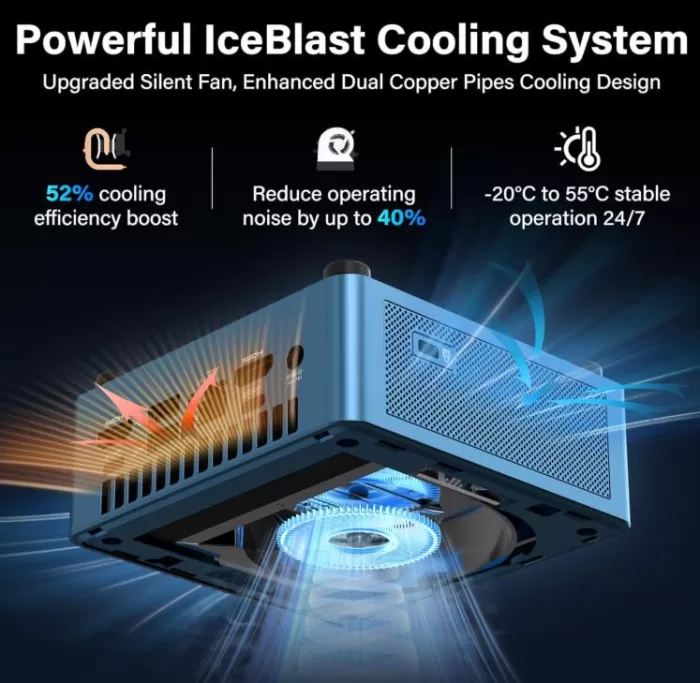Temperature and Noise, Cooling System