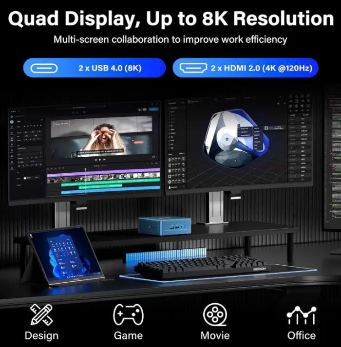 Multimedia Geekom IT12
