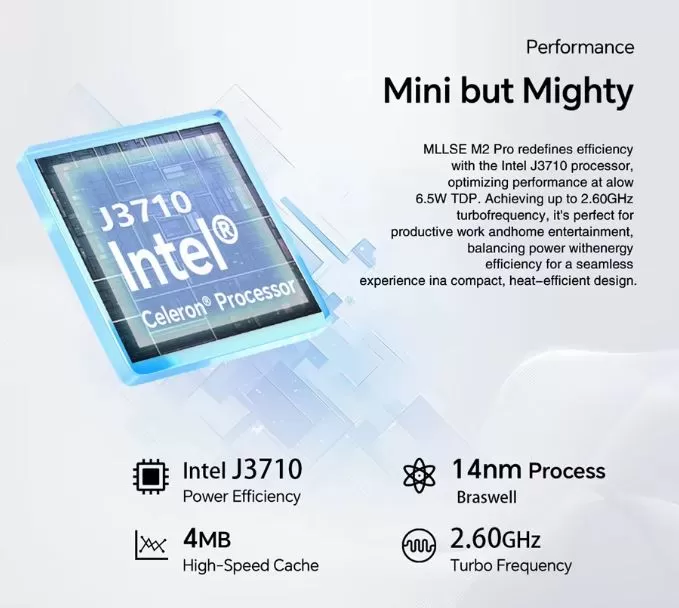 Intel J3710 processor performance