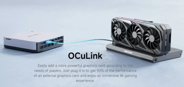 Multimedia oculink