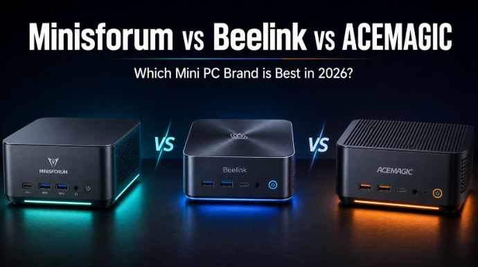 Minisforum vs Beelink vs ACEMAGIC: Which Mini PC Brand Is Best in 2026?