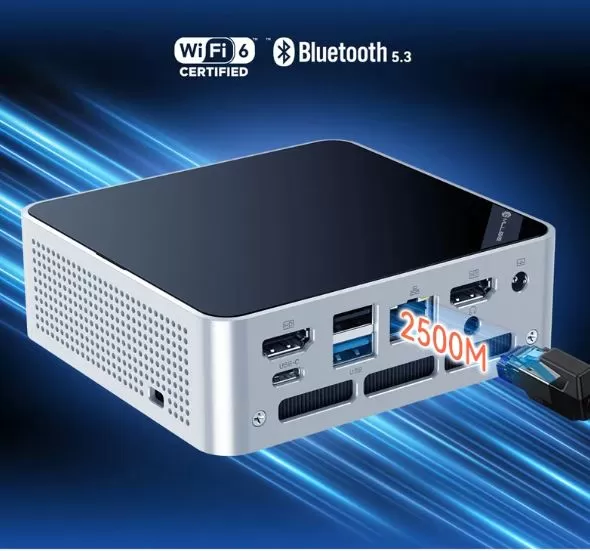 WiFi and Bluetooth connectivity