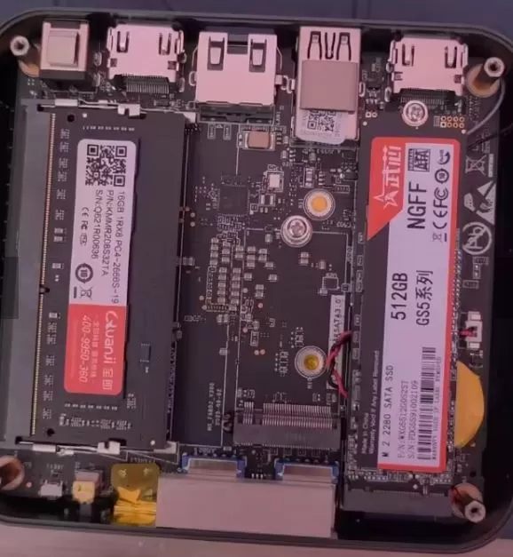 MLLSE G5 Pro Mini PC Upgrades and Internal Aspects