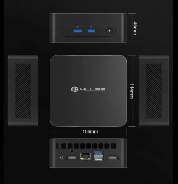 MLLSE M2 Plus dimensions
