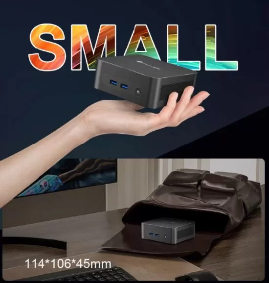 Mini PC size, exterior appearance