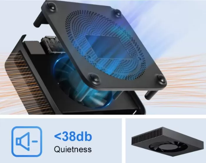Nikear M6 Mini PC Ventilation