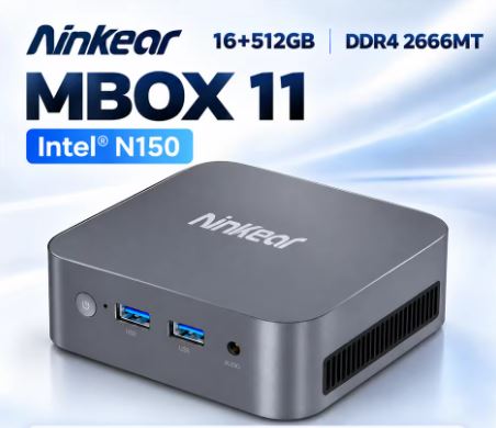 Ninkear MBOX 11 Review: The Smallest and Quietest Intel N150 Mini PC for Office Use?