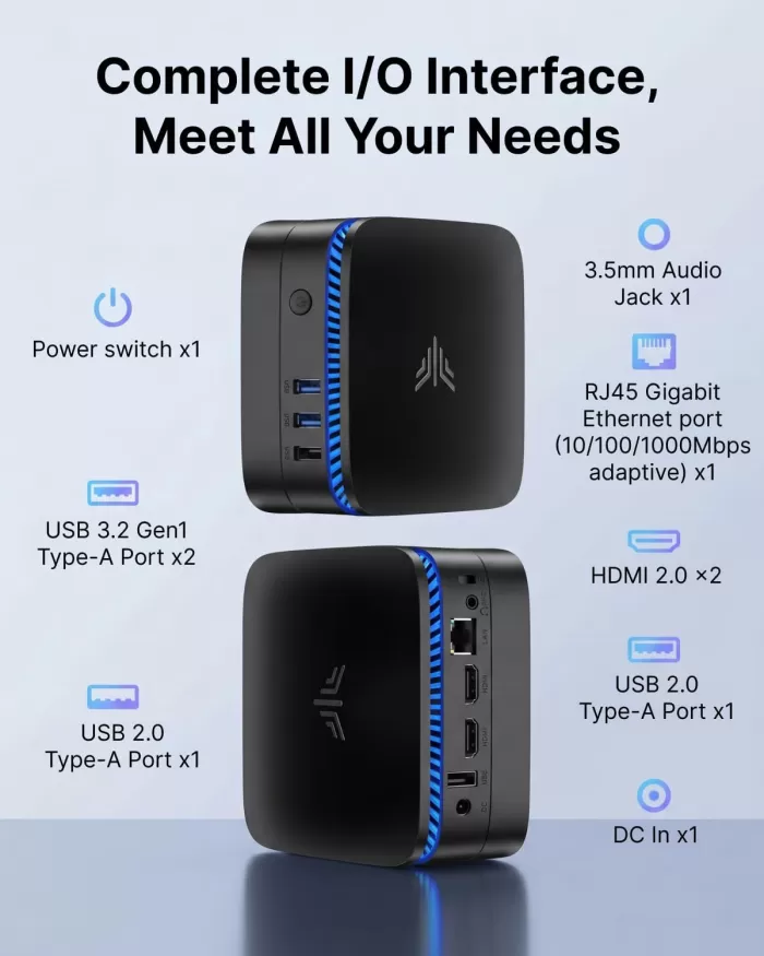ミニPC NiPoGi AK1Plus + Office Pro 2021 NiPoGi AK1PLUS (Intel N5030) mini PC: Full analysis, tests and