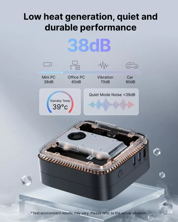 NiPoGi AK1PLUS (Intel N5030) mini PC: Full analysis, tests and
