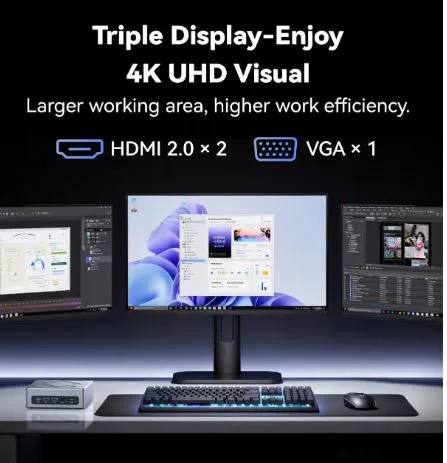 NiPoGi CK10 display and multimedia