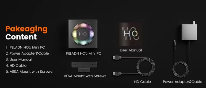 Unboxing and Box Contents of the PELADN HO5