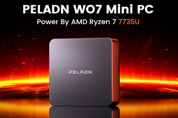 PELADN WO7 Review: The Mini PC with Ryzen 7 7735U That Can Replace