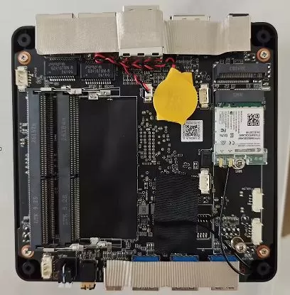 Interior appearance of the Texhoo mini PC