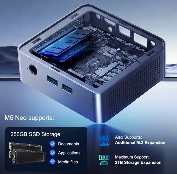 Ampliación del mini PC Ninkear M5 Neo