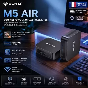 SOYO M5 AIR mini PC