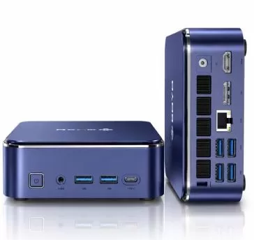 Connections and Ports of the SOYO S5 Air Mini PC