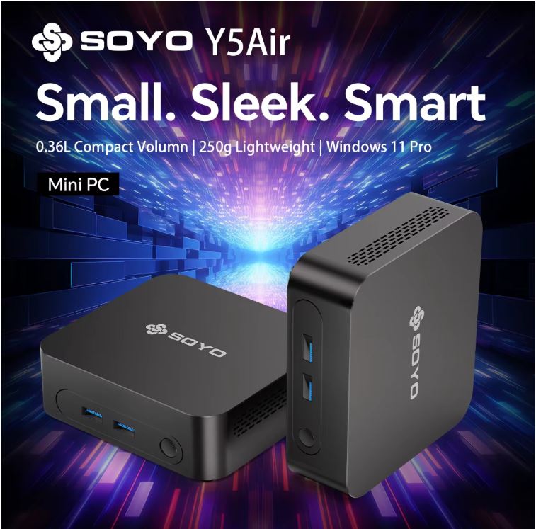 🖥️ SOYO Mini PC Y5 AIR Review con Intel i5 ¿Vale la Pena en 2026 por Solo 142€?