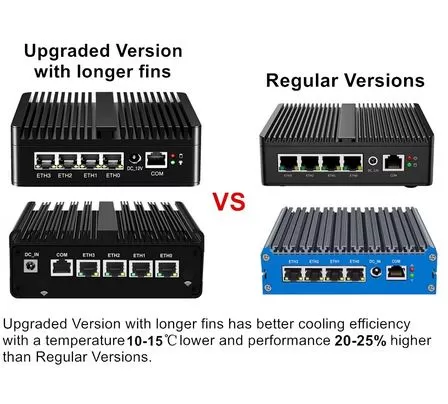 Versiones diferentes Topton firewall